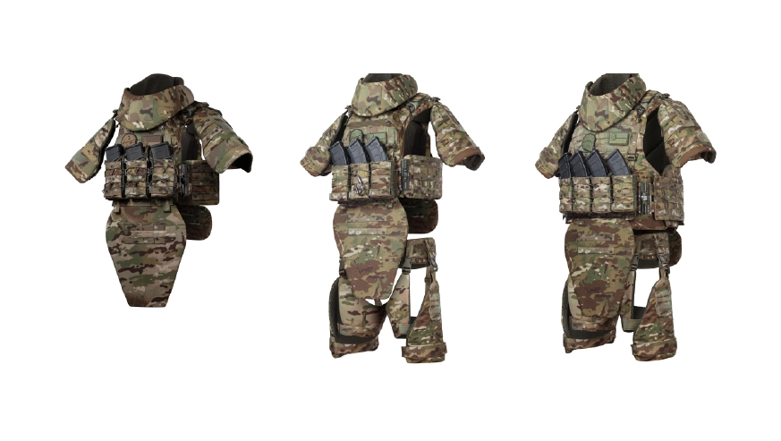 Бронекостюми Ukrarmor: захист всього тіла без обмежень