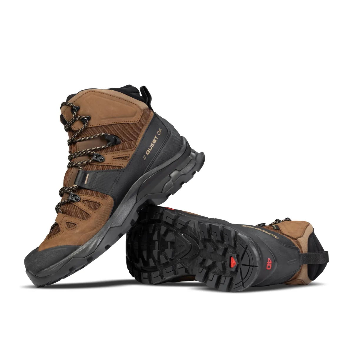 Черевики Salomon Quest 4 Gore-tex. Койот/Жовтий 7