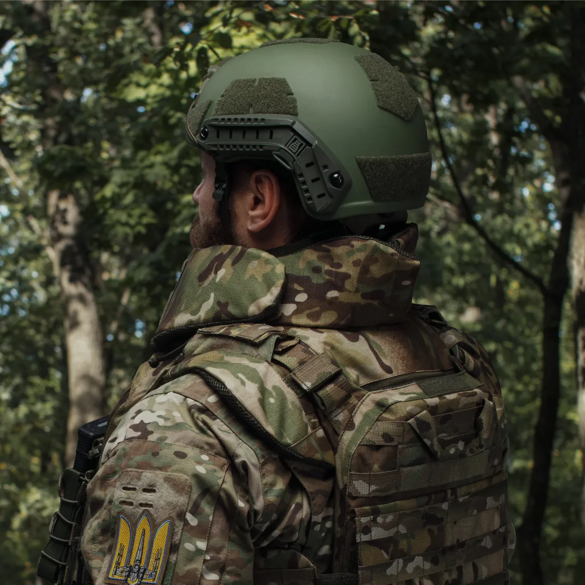 Балістичний захист шиї Gen 1 (та верхньої частини спини) 1-го класу. Мультикам 13