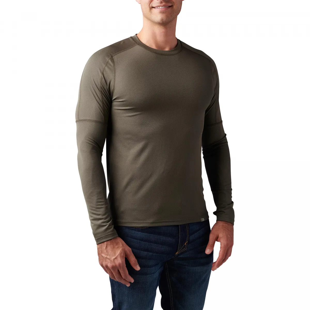 Терморубашка 5.11 Tactical® Tropos Long Sleeve Baselayer Top. Ranger Green 2