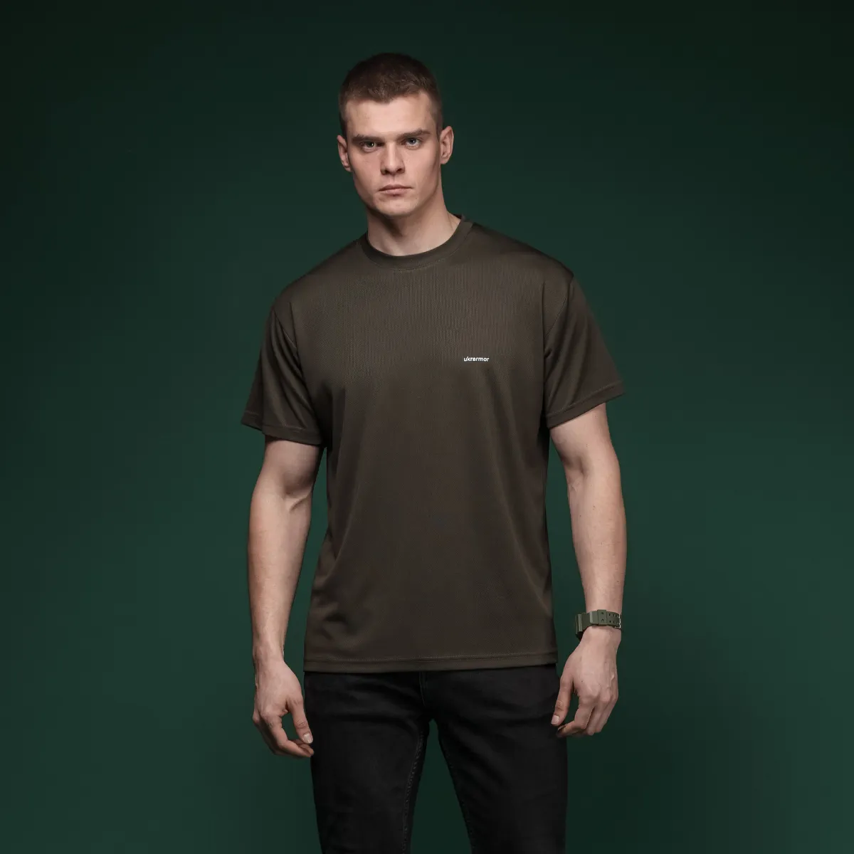 Комплект футболок (3 шт.) AIR Coolmax. Легкі та добре відводять вологу. Койот/олива/чорний 6