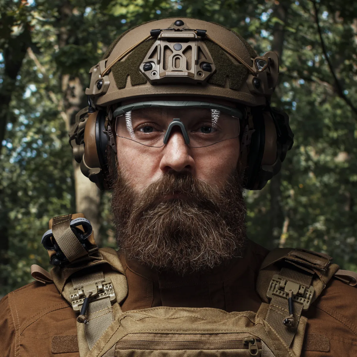 Тактичний ліхтарик LT-09-T на шолом з 4-ма світлодіодами. Койот 6