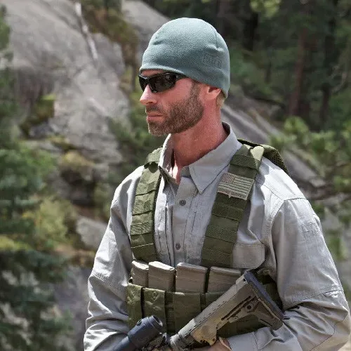 Шапка тактична 5.11 Tactical® Watch Cap флісова. Койот 2