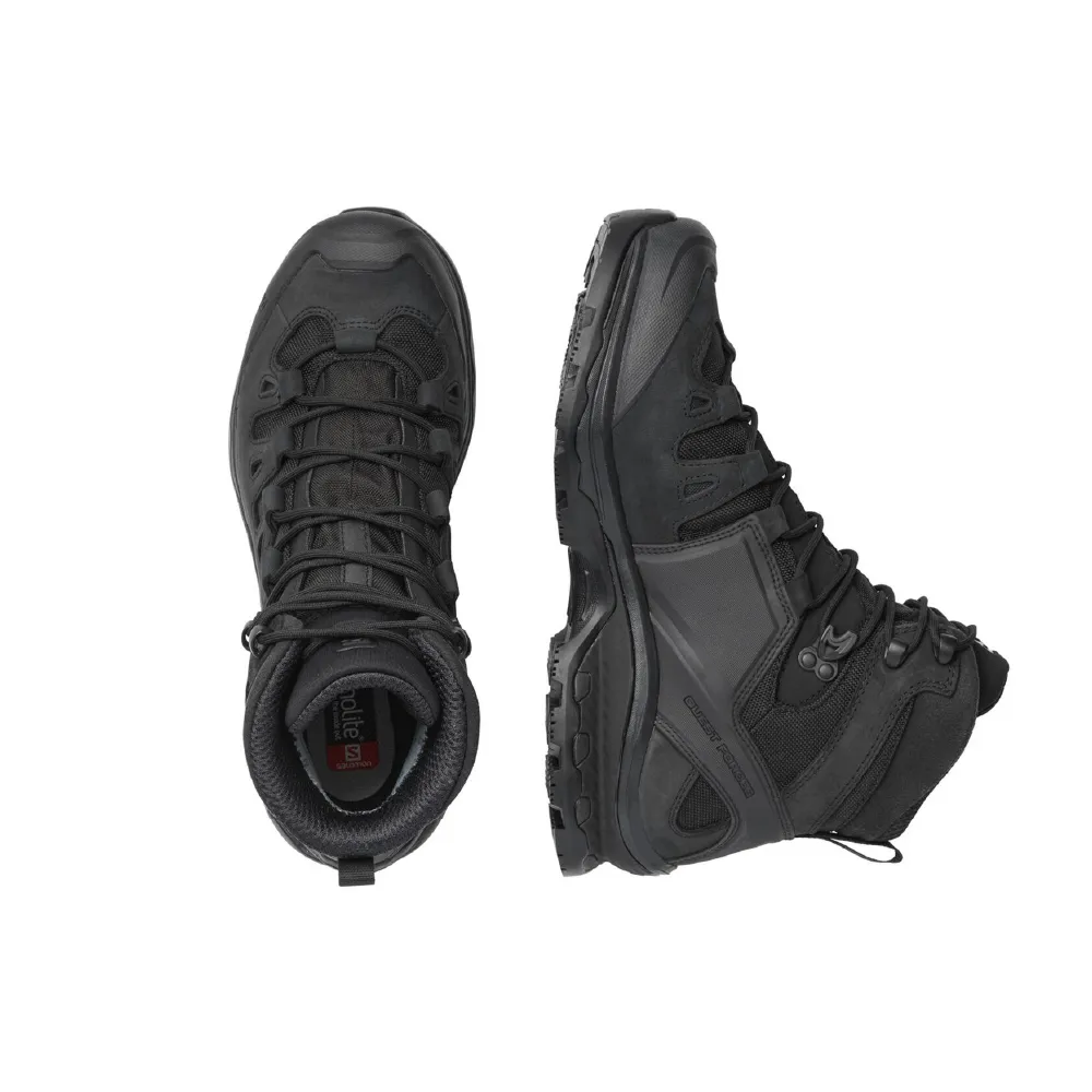 Берці тактичні Salomon Quest 4D Gore-Tex® Forces 2. Чорний 4