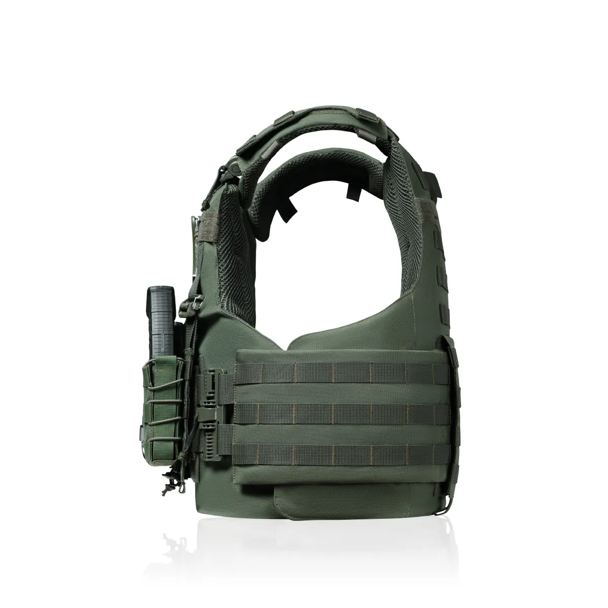 Бойовий бронежилет IBV-2 (Stanag 2920). Вага 3.7 кг. Збільшена площа захисту. Олива. S/M 7