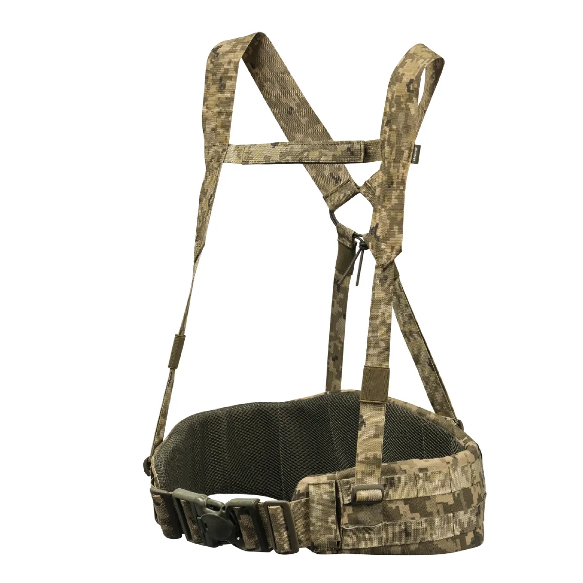 Плечові ремені для тактичного пояса. Кріплення Molle. Піксель (мм-14) 4