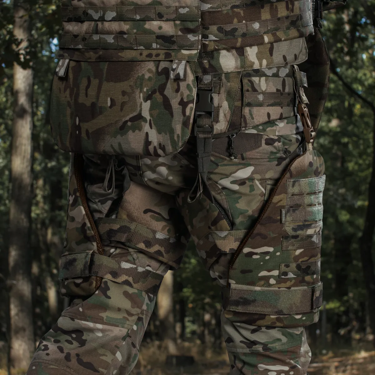 Захист стегон 2-го класу захисту (з балістичним пакетом). Колір мультикам 8