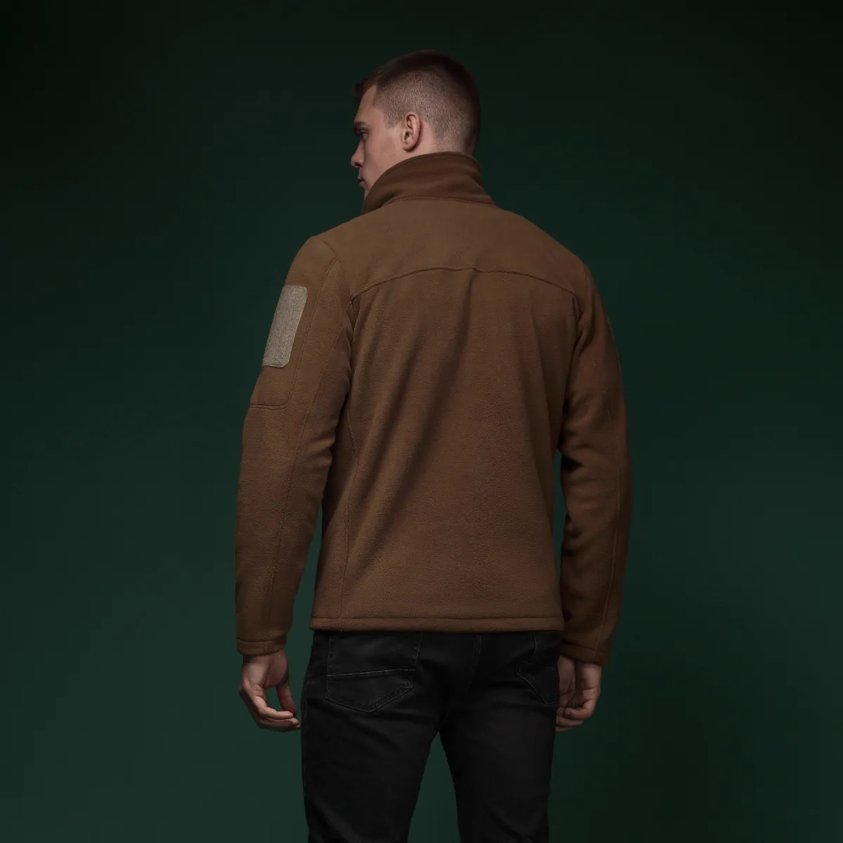 Флисовая кофта Ukrarmor Patrol Pullover Fleece Coyote. Polyester, windproof 5