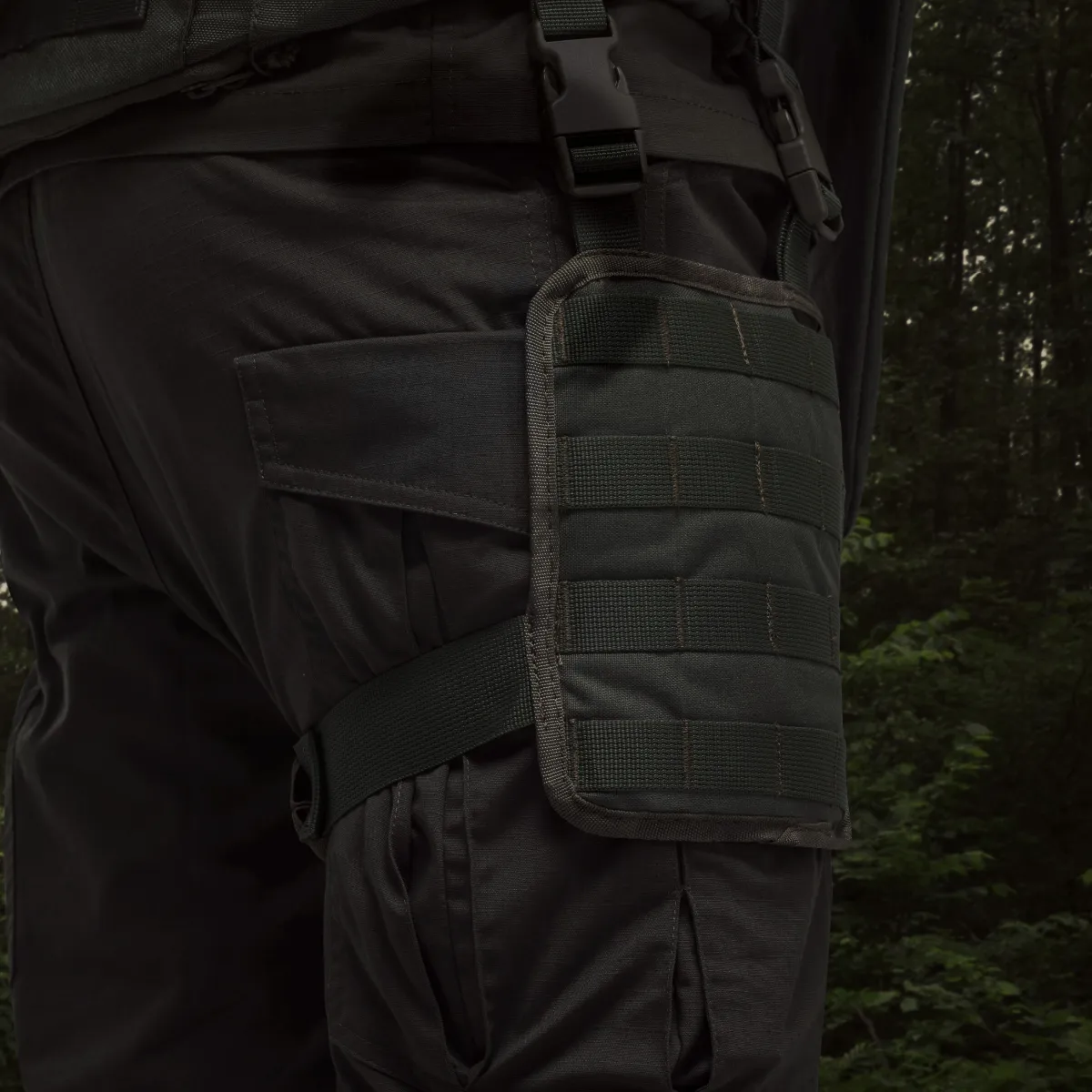 Платформа на стегно (S/M). Cordura 1000. Кріплення Molle. Олива 3