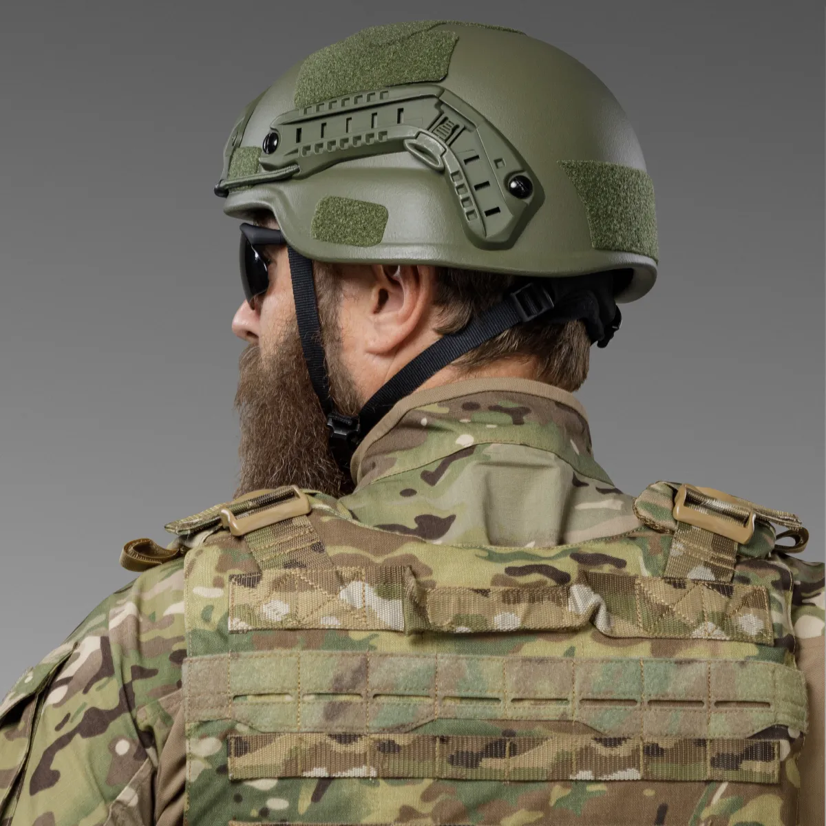 Кевларовий шолом Mich 2000 Ops Core олива. Рівень захисту NIJ IIIA 8