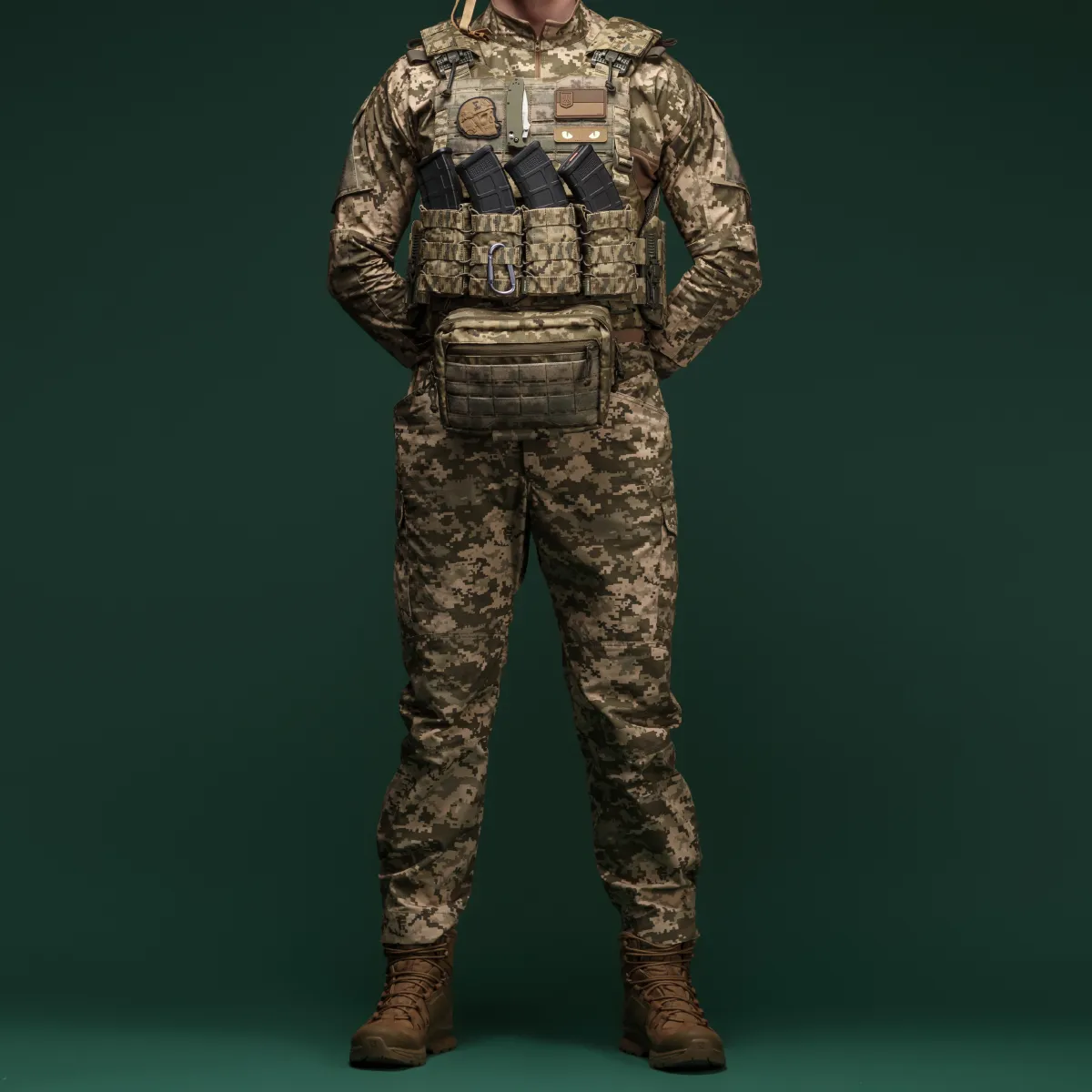 Комплект тактичного одягу Base Uniform Set (B.U.S.). Піксель (мм-14) 12