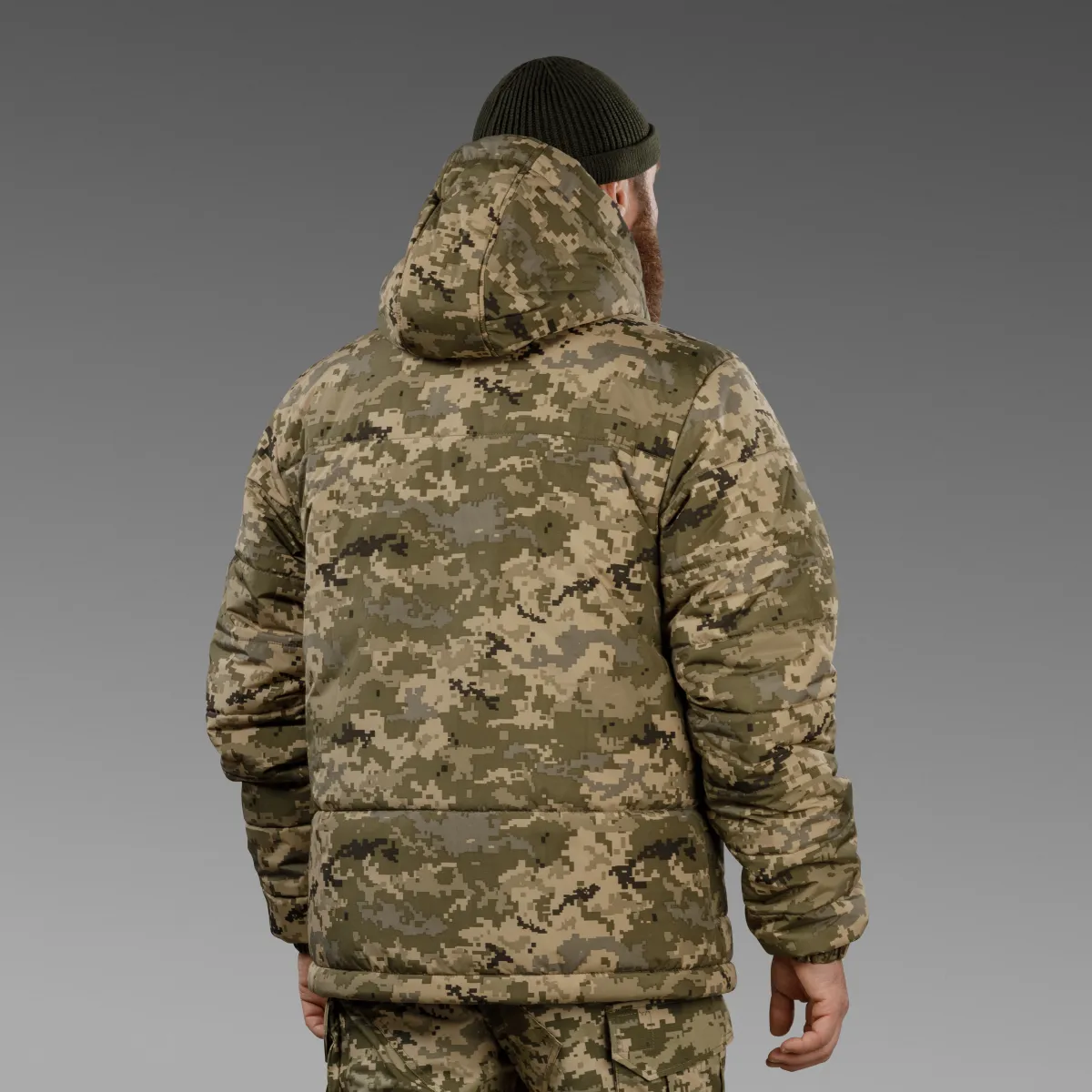 Куртка зимняя North Wind (до -25°C). Утеплитель Termoloft. Пиксель (мм-14) 6