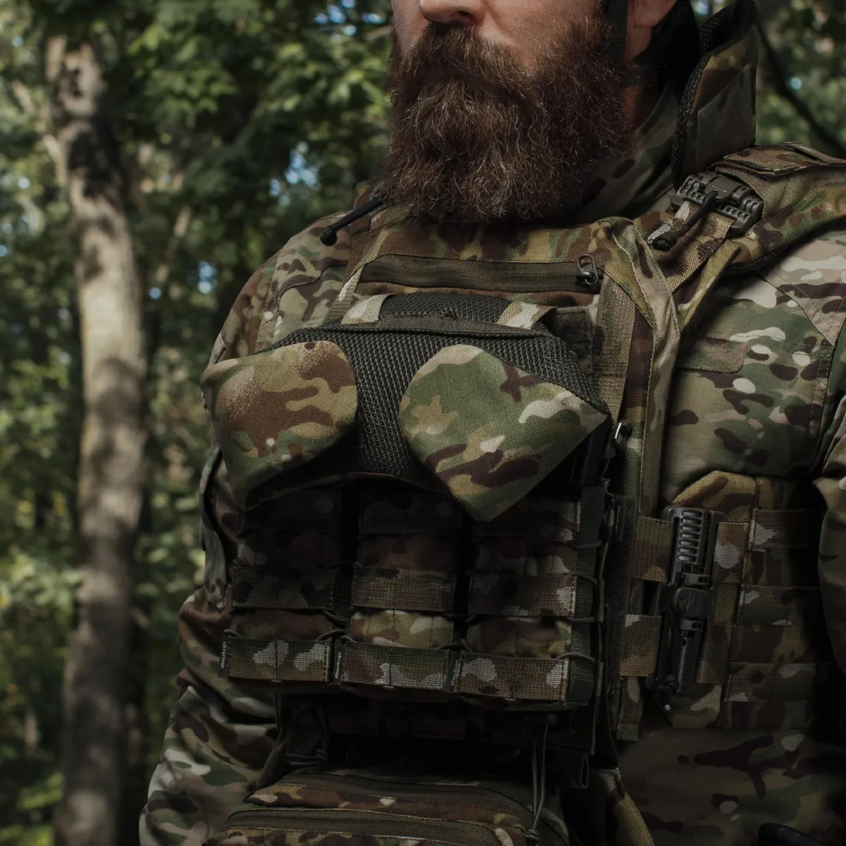 Балістичний захист шиї Gen 1 (та верхньої частини спини) 2-го класу. Мультикам 10