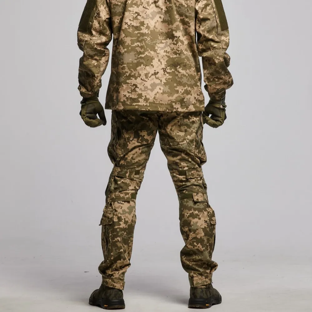 Тактические штаны с наколенниками. Армированный Rip-Stop, пиксель (мм-14) 5