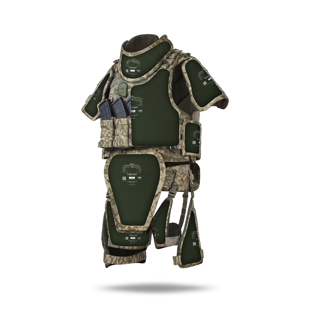 Бронекостюм A.T.A.S. (Advanced Tactical Armor Suit) Level I. Класс защиты – 1. Пиксель (мм-14). L/XL 2