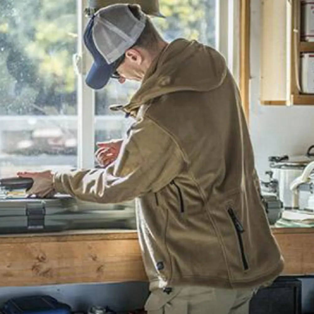 Флісова куртка (товстий фліс) Helikon-Tex Patriot. Чорний 5