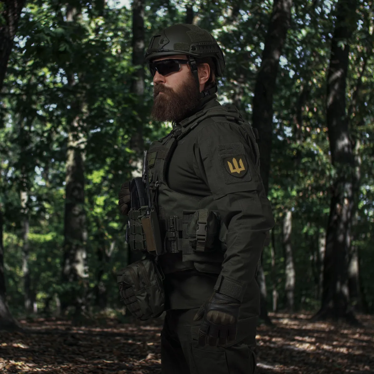 Сумка-напашник PRO. Размер XL (19х26 см). Материал Cordura 1000. Олива 6