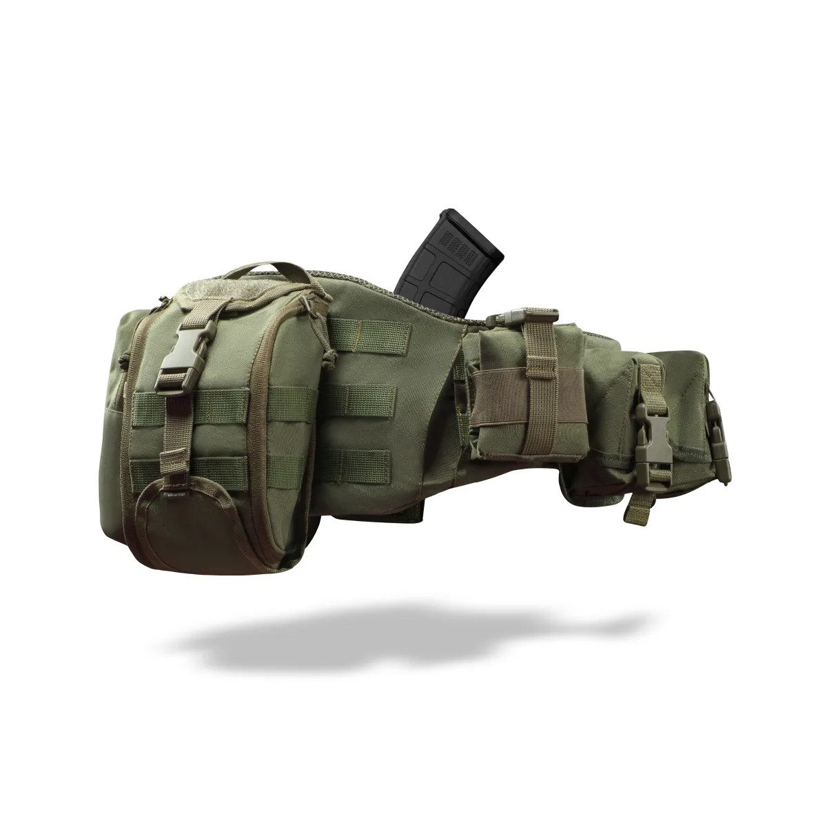 Комплект Modular Battle Belt L/XL 2-го класу захисту. Тактичний пояс з обвісами. Олива 10