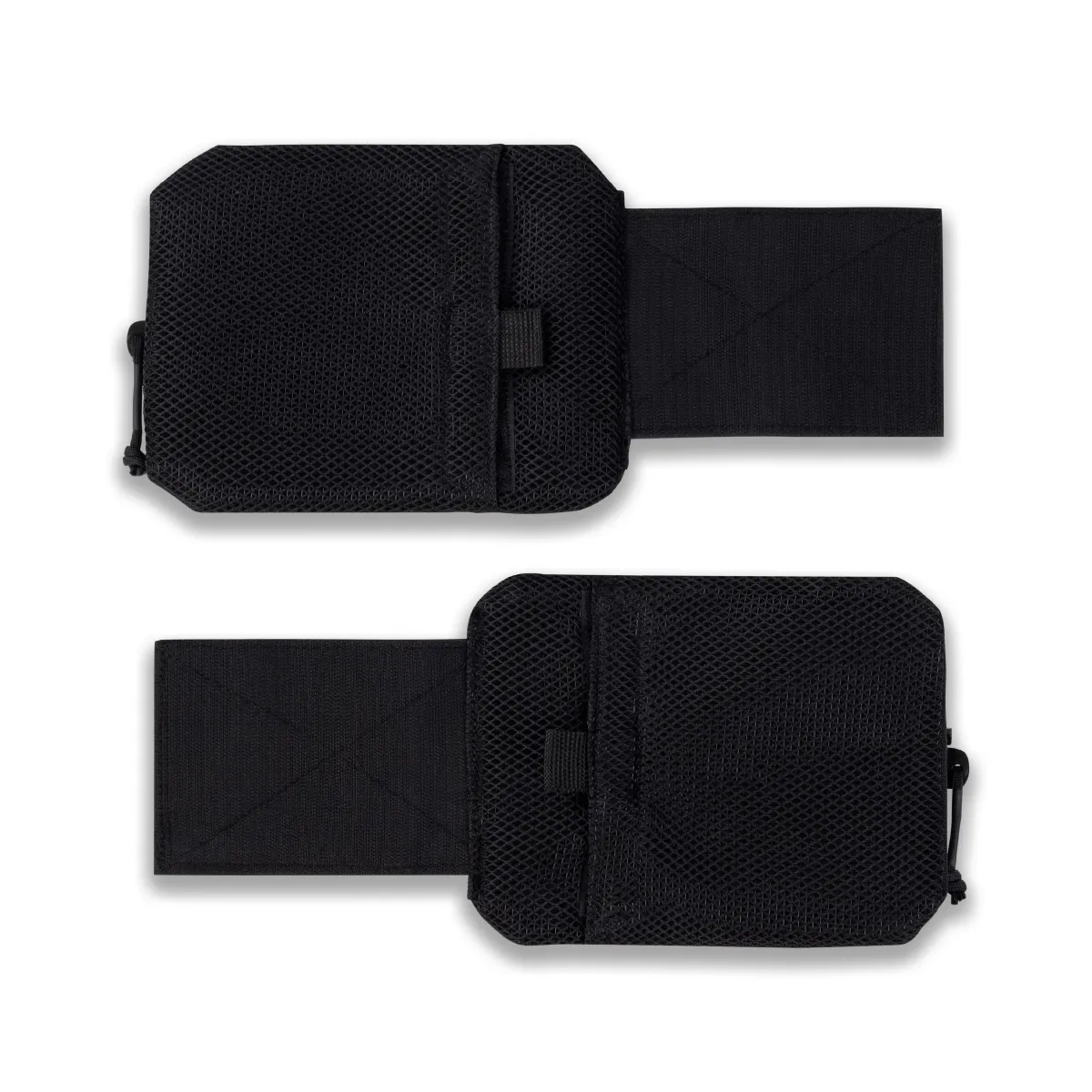 Бокові камербанди М з балістичними пакетами 20х15 см 2-го класу захисту. Чорний 8