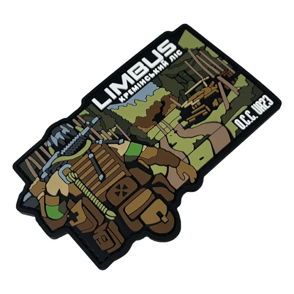 Патч (шеврон) «Limbus Кремінський ліс, літо» від А.Т.А.К.А. М’який ПВХ пластик 4