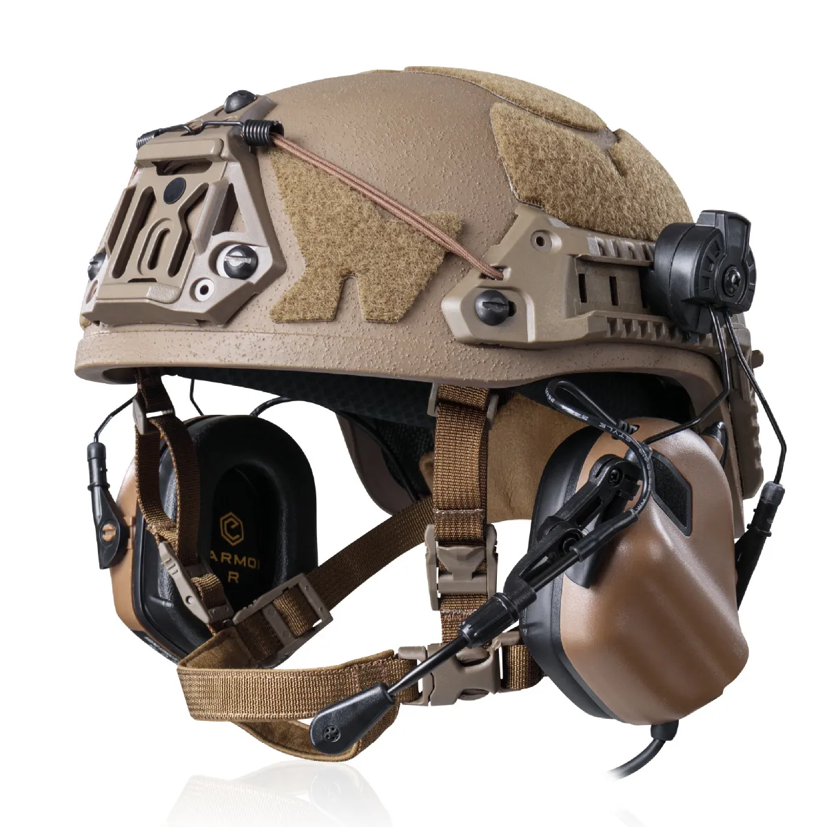Активные наушники Earmor M32H MOD3 Helmet version. Койот 3