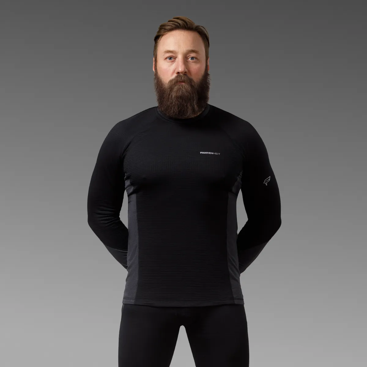 Термоштани Fahrenheit Polartec® Power Grid® Multizone. Black/graphite 2