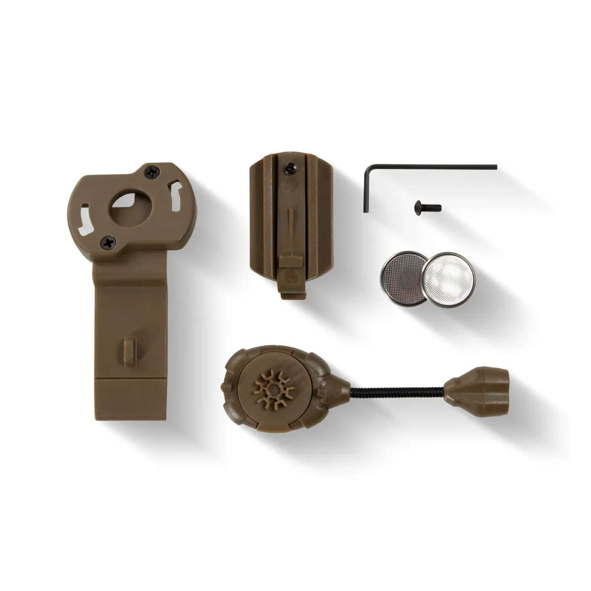 Тактический фонарь на шлем Night Evolution MPLS2 Tan (Red/White) 4