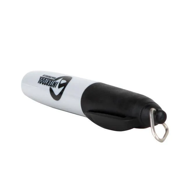 Маркер перманентний INTERTOOL. Довжина 93 мм. Колір написання чорний 2