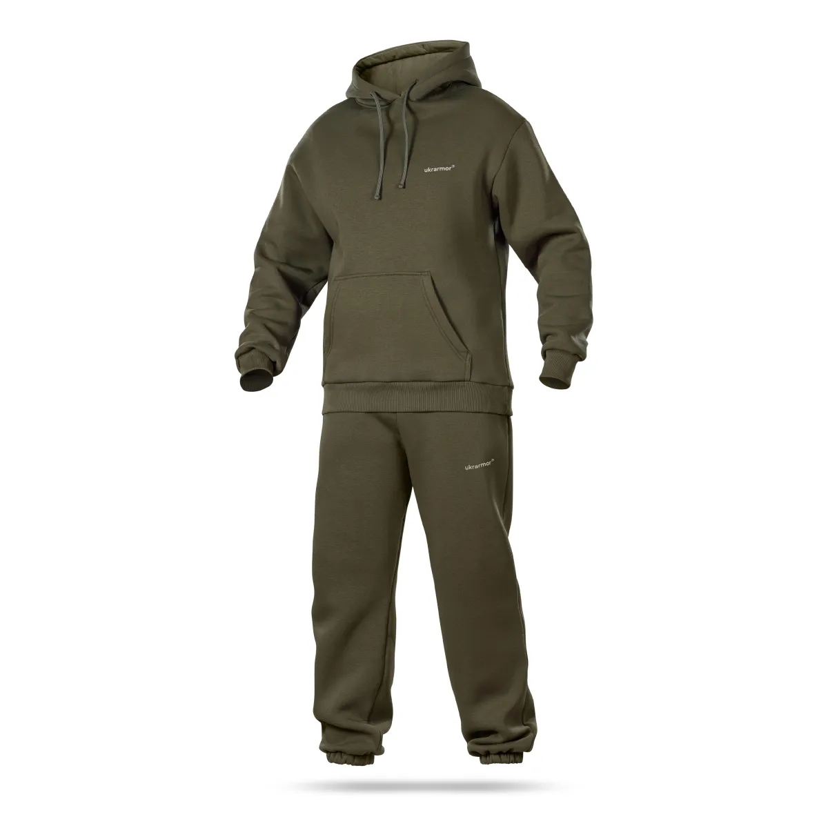 Спортивный костюм Ukrarmor Rush Hood&Pants однотонный. Олива