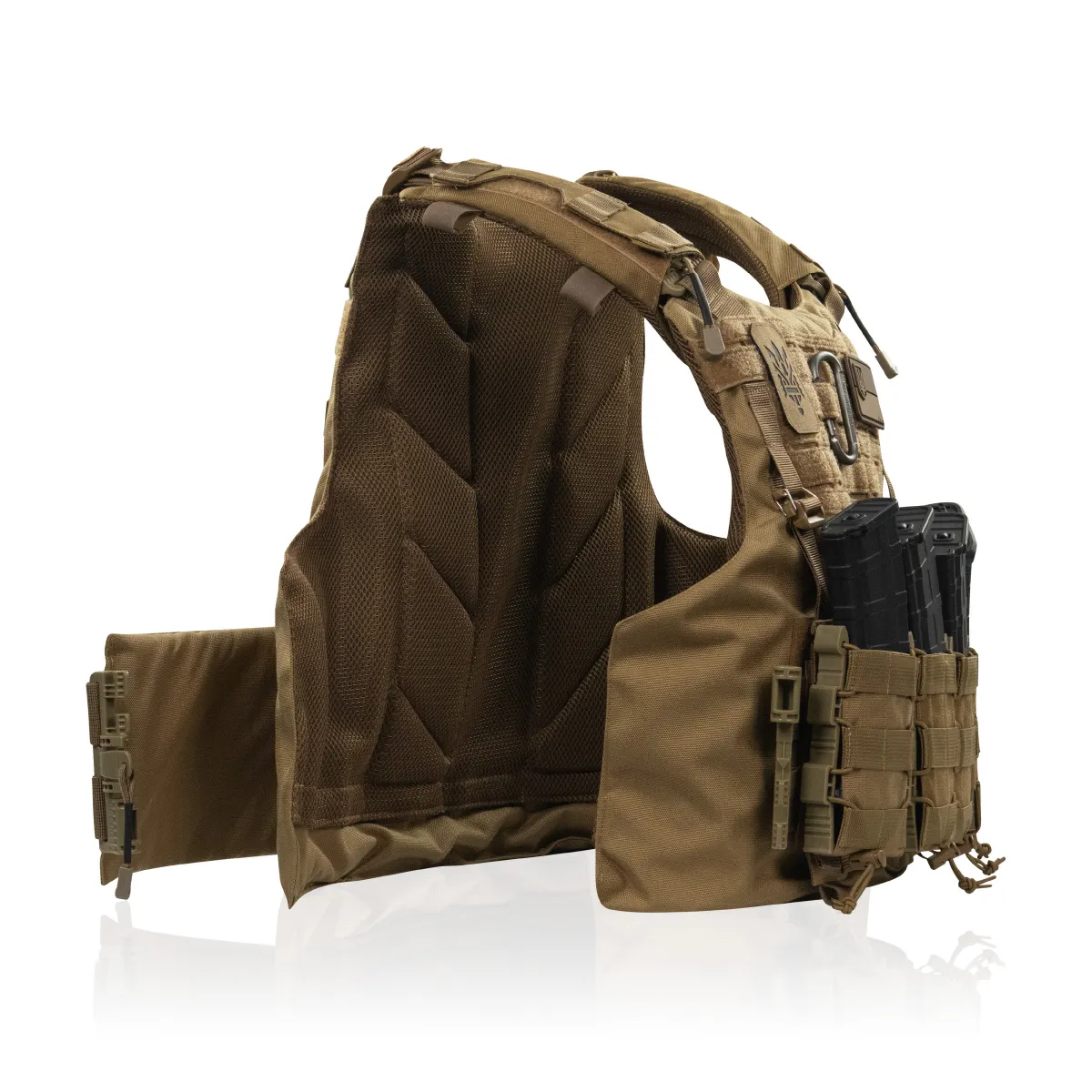 Боевой бронежилет IBV-1. Вес 3.6 кг. Увеличенная площадь защиты. Койот. L/XL 2