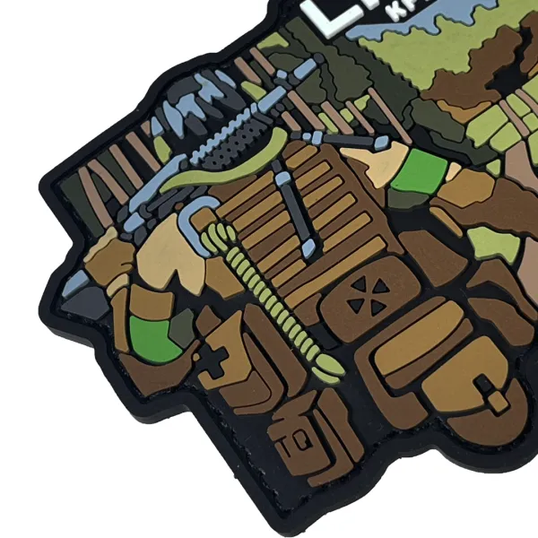 Патч (шеврон) «Limbus Кремінський ліс, літо» від А.Т.А.К.А. М’який ПВХ пластик 2