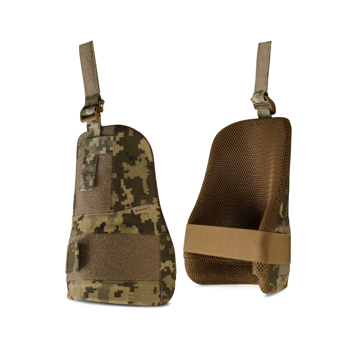 Плечевая защита с баллистическими пакетами 2-го класса. STANAG 2920. Пиксель (мм-14) 6