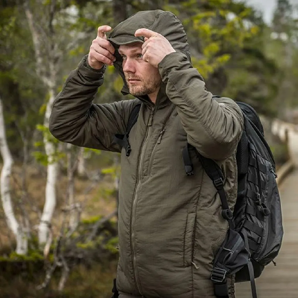 Куртка Helikon-Tex Wolfhound Hoodie – Taiga Green. Climashield® 2