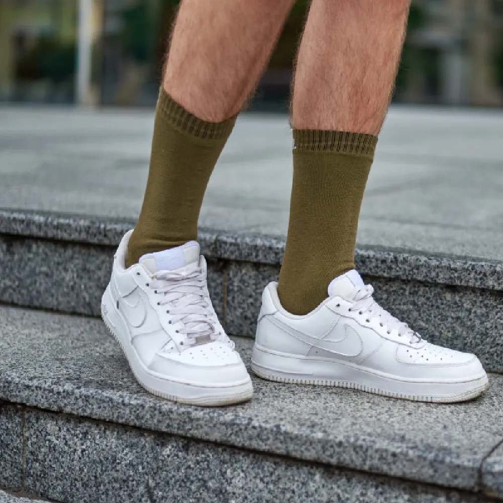 Шкарпетки водонепроникні Dexshell Ultra Thin Crew Olive Green 4