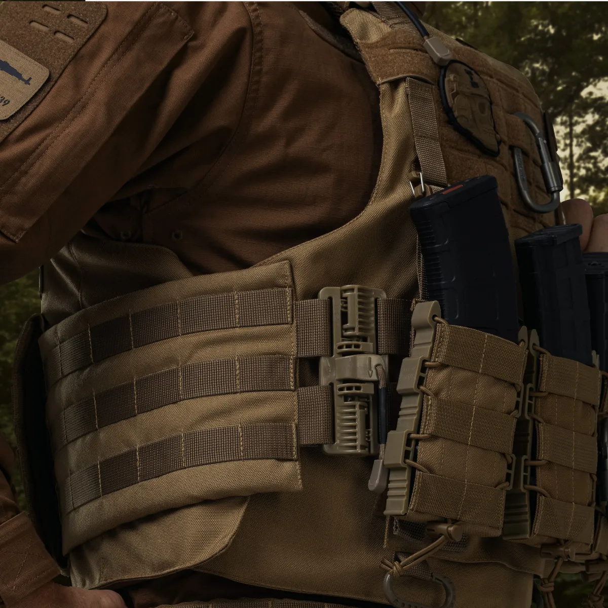 Бойовий бронежилет IBV-2 (Stanag 2920). Вага 4.3 кг. Збільшена площа захисту. Койот. L/XL 4