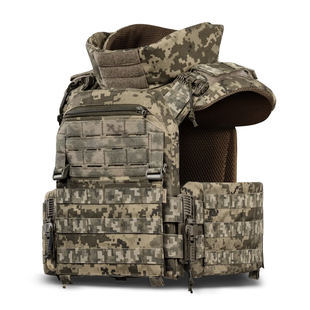 Баллистическая защита шеи Gen 3 (и верхней части спины) 2-го класса. Пиксель (мм-14) 6