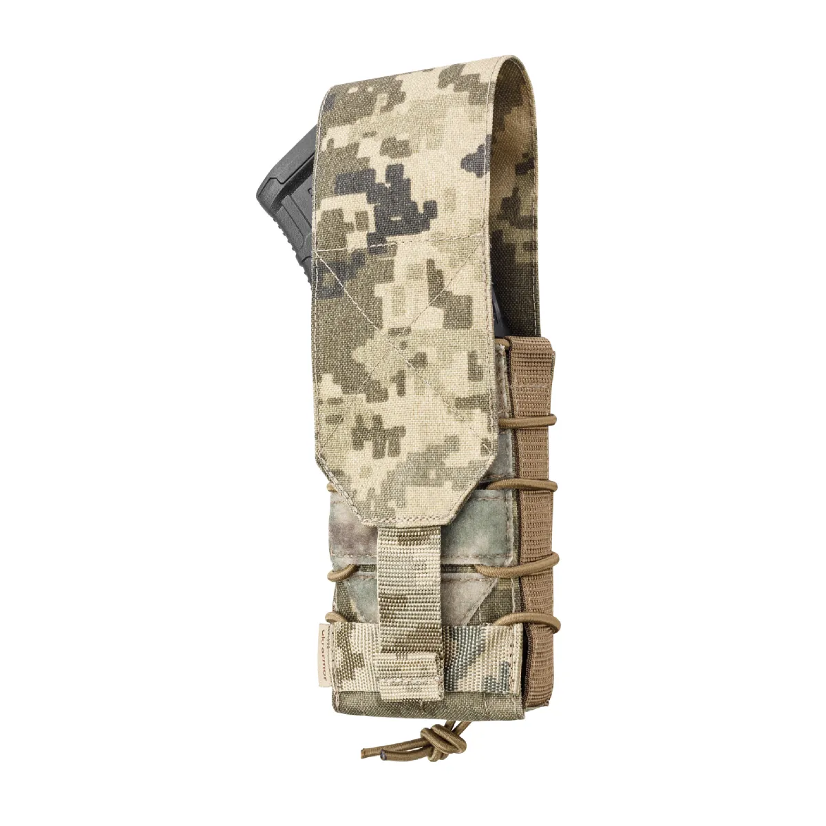 Одинарний закритий підсумок з клапаном під магазин АК/АR. Піксель (мм-14). 3