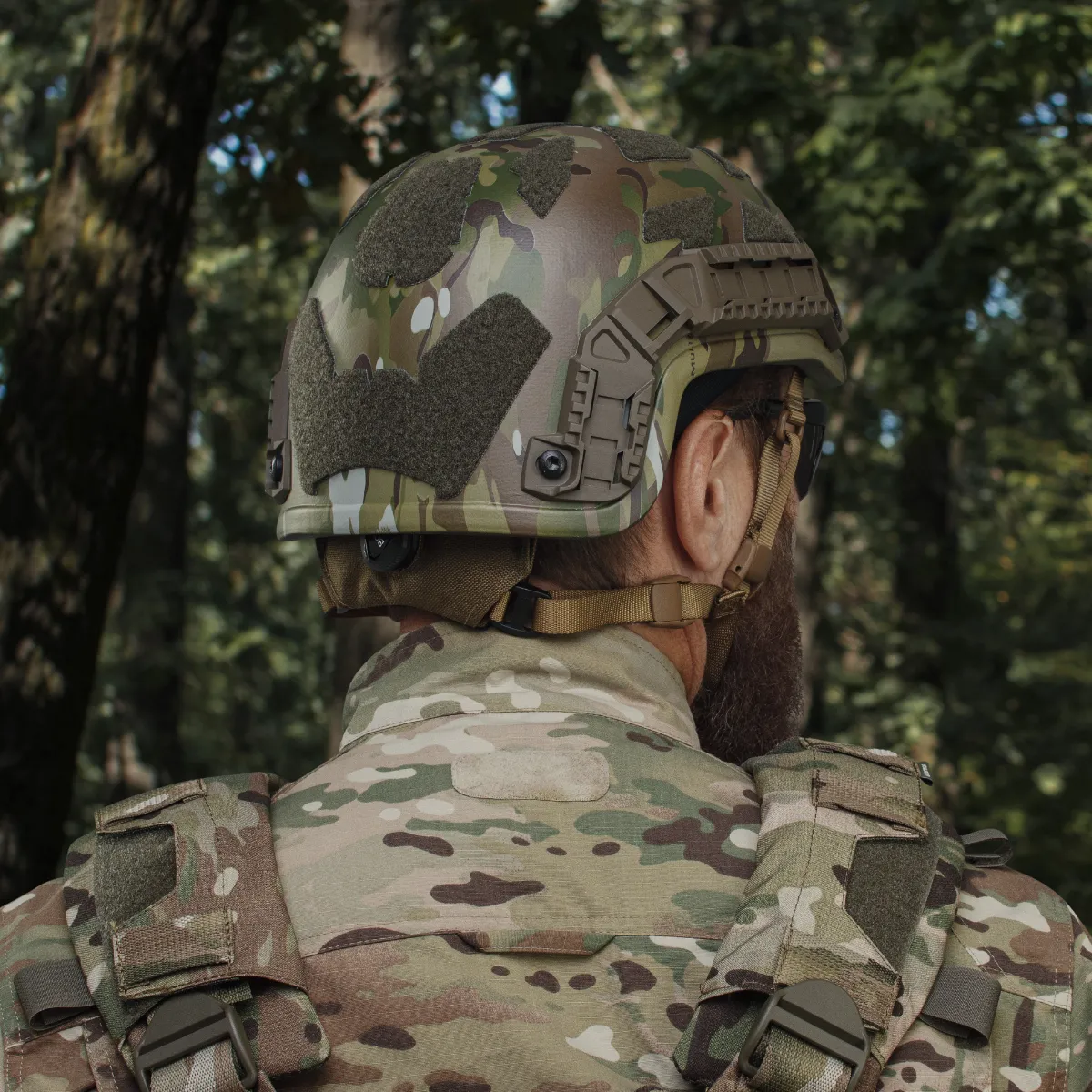 Кевларовый шлем ARCH Helmet (ECH) мультикам. Размер XL 12