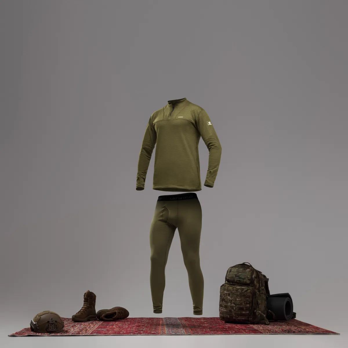 Терморубашка 2-го уровня TOUNDRA II (Cold Weather Thermal System). Олива 8