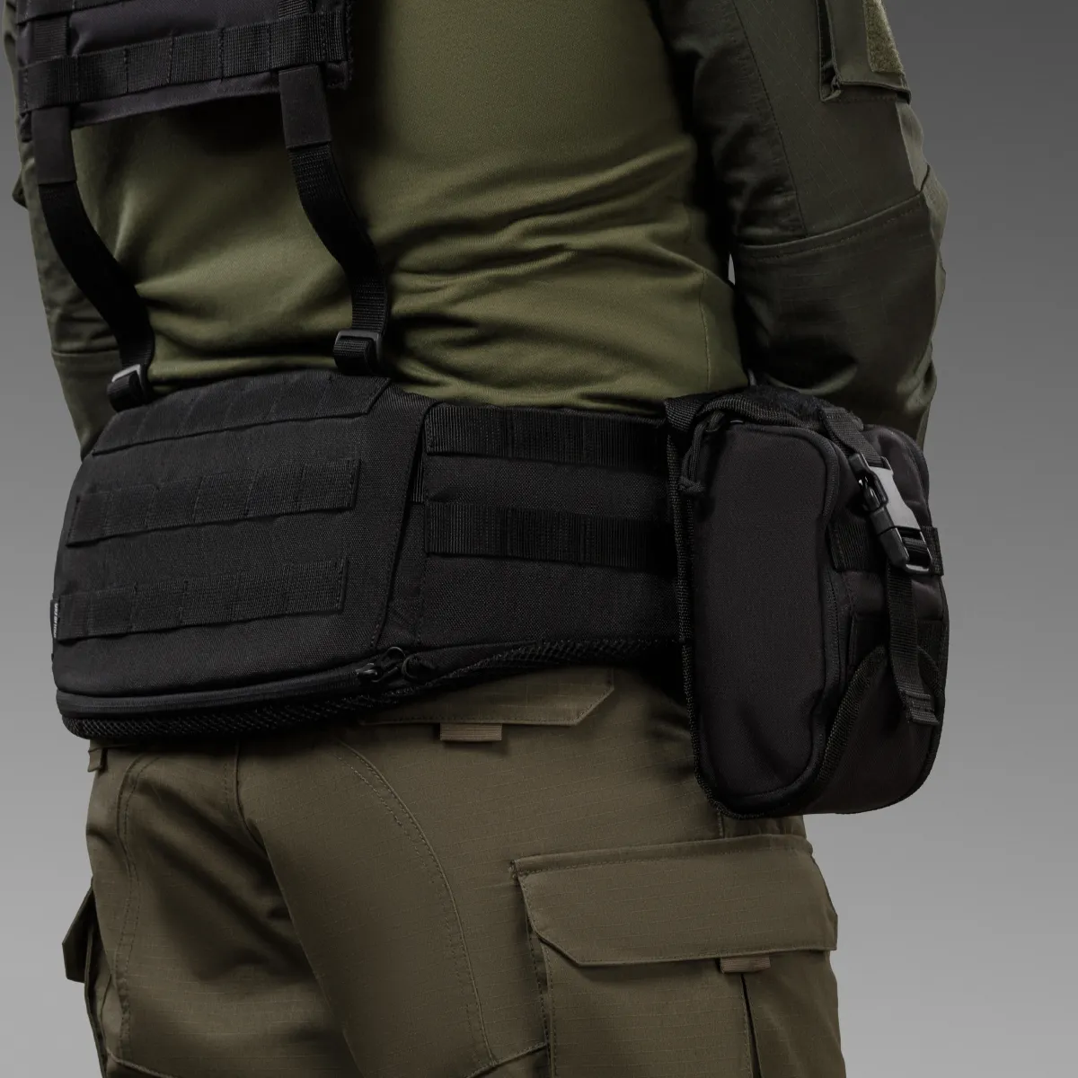 Підсумок-органайзер аптечка. Кріплення Molle. Cordura 500D. Чорний 7