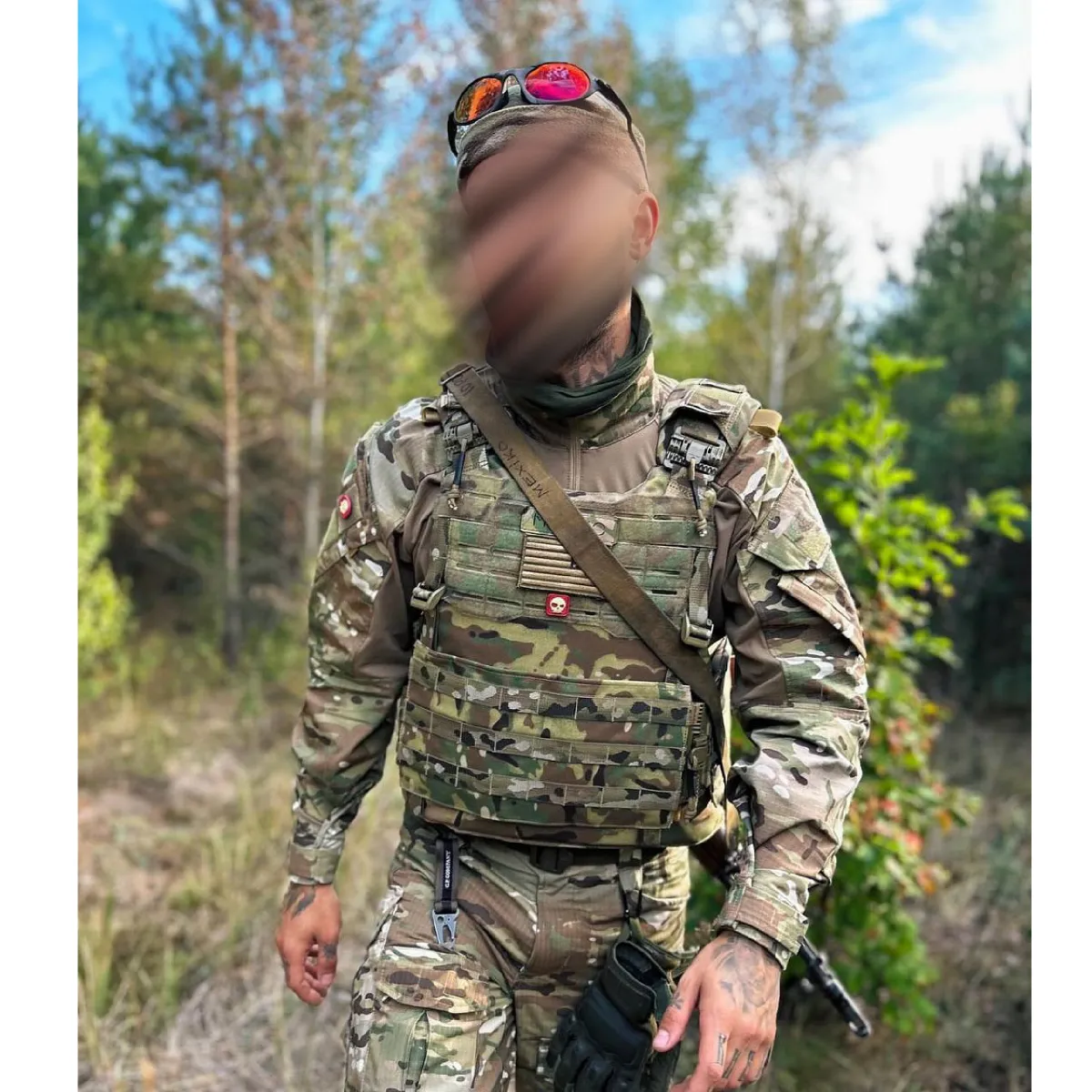 Боевой бронежилет IBV-1. Вес 3.6 кг. Увеличенная площадь защиты. Мультикам. L/XL 7