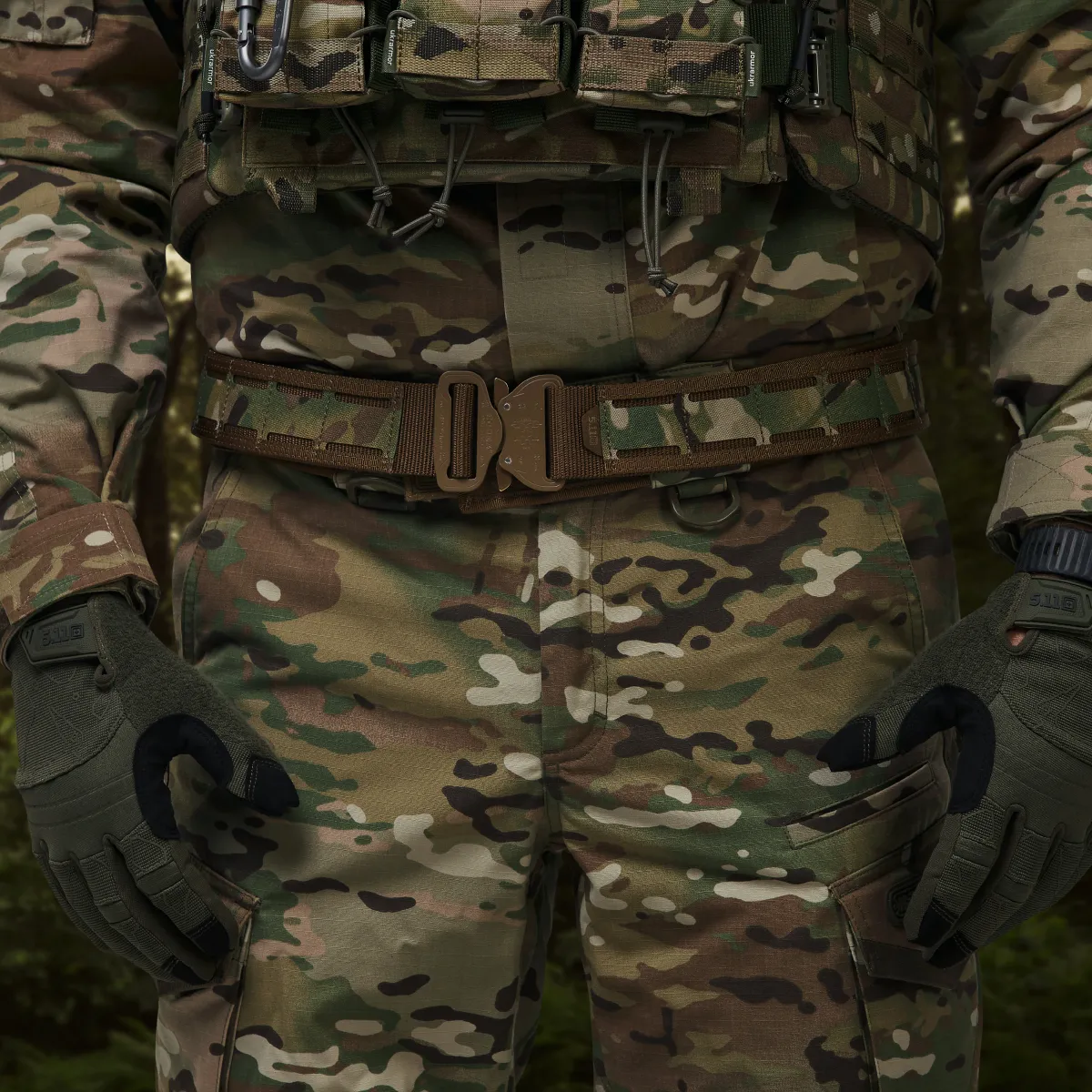 Тактический пояс 5.11 Maverick Battle Belt. Система крепления Molle 11