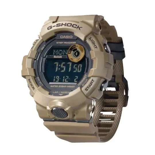 Тактические часы Casio G-SHOCK G-Squad GBD-800UC. Водостойкий корпус. Койот 3