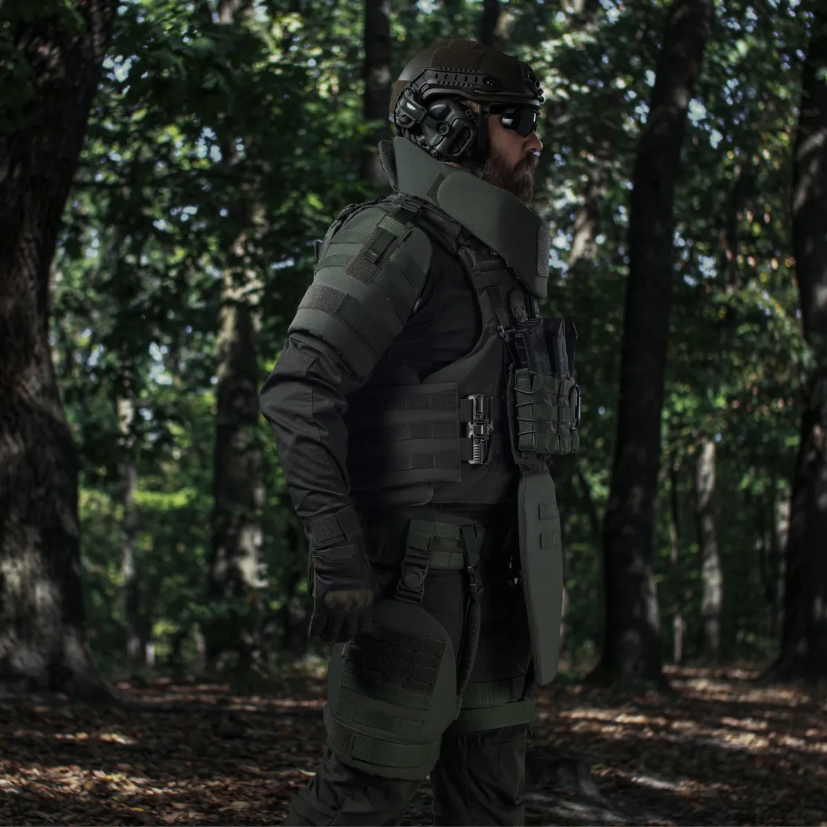 Бронекостюм A.T.A.S. (Advanced Tactical Armor Suit) Level I. Клас захисту – 1. Олива. S/M 13