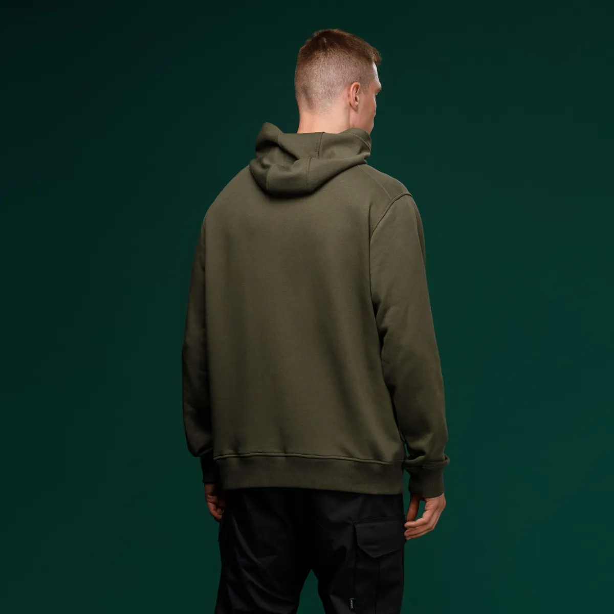 Худі M1 Mono колекція HMMWV. Cotton and elastane. Колір Олива 4