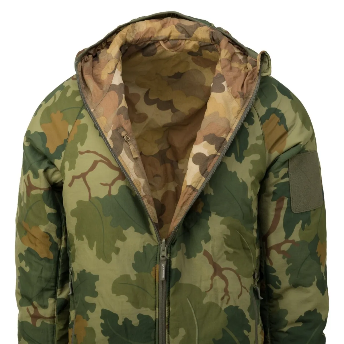 Двостороння куртка з капюшоном Helikon-Tex Wolfhound – Desert Night Camo/US Desert 3
