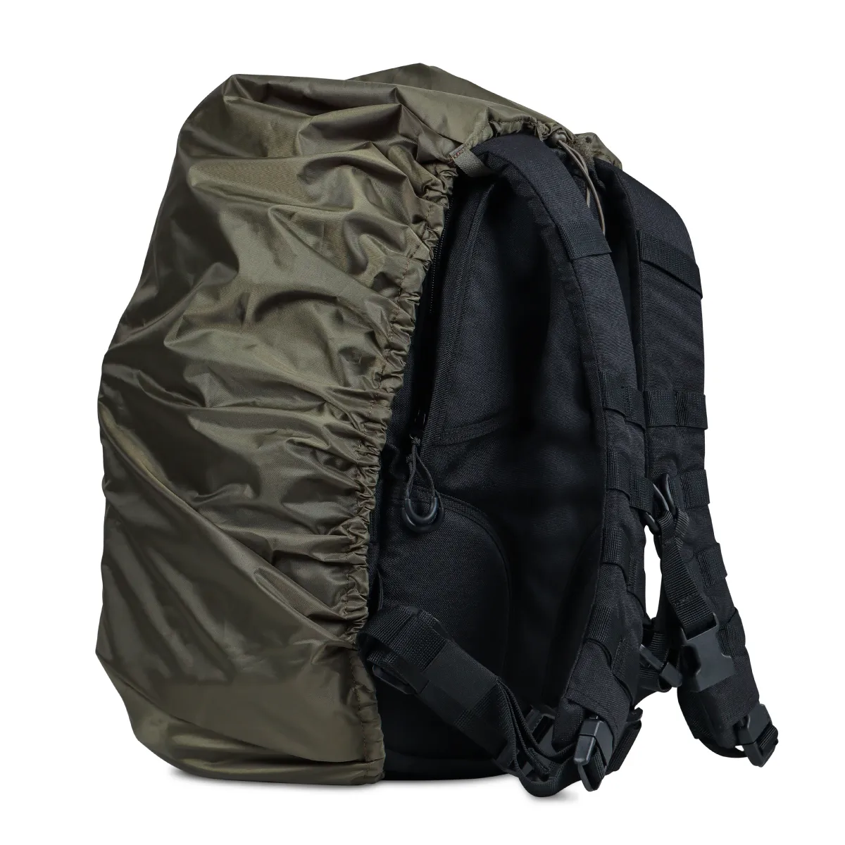 Дождевик-чехол на рюкзаках до 40 л, 100% полиэстер. Олива 2