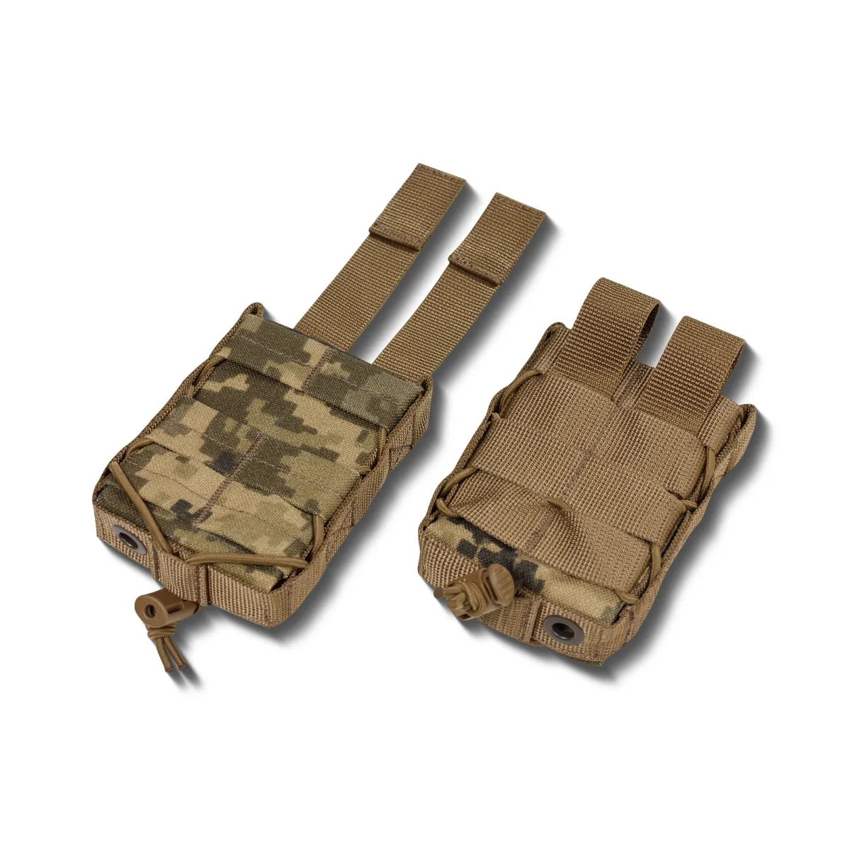 Одинарний підсумок під магазин AR, пластикова основа. Система MOLLE. Піксель (ММ-14) 8