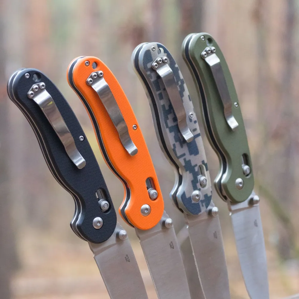 Нож складной Ganzo G727M камуфляж. Нержавеющая сталь 440С 7