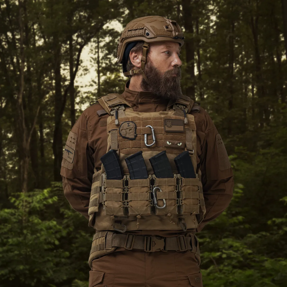 Бойовий бронежилет IBV-2 (Stanag 2920). Вага 4.3 кг. Збільшена площа захисту. Койот. L/XL 3